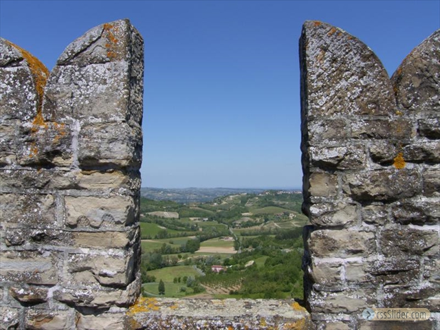 79 Trisobbio panorama dalla torre del castello